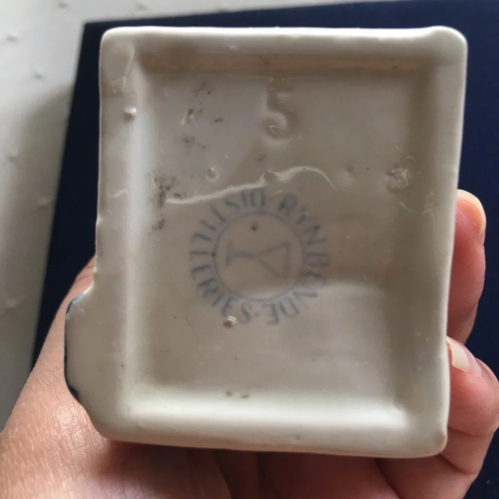 Blue and White Delft Ceramic House-KLM Minis